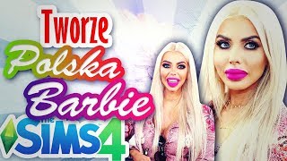 Tworzę POLSKĄ BARBIE  Anellę w The Sims 4  Create Polish Barbie Girl [upl. by Dahc]