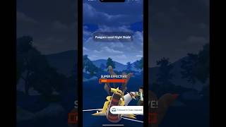 Pokemon go pvp gameplay pokemon pokemongo pokemongobattle shorts [upl. by Onitsuj]