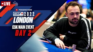 Bubble has BURST at EPT London 2022 £5300 Main Event  Day 2 ♠️ PokerStars [upl. by Etennaej748]