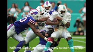 thursday night football tonight time thursday night football highlightsdolphins vs buffalo bills [upl. by Durtschi414]