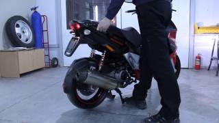 Gilera Runner 280cc malossi exhaust system [upl. by Yenatirb]