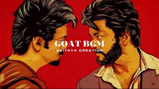 The GOAT BGM  The Greatest Of All Time  Thalapathy Vijay  Venkat Prabhu  Yuvan Shankar Raja [upl. by Esoj]