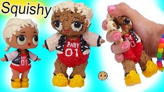 DIY SQUISHY DOLL  Handmade Do It Yourself Sponge Craft Video [upl. by Chon698]