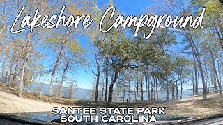 Lakeshore Campground Santee State Park South Carolina Driving Tour [upl. by Suh]