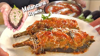 MELANZANE RIPIENE ricetta tipica calabrese della domenica 🍆 RICETTA DI FAMIGLIA [upl. by Garvin]