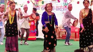 Chanchale rahexa timro bani chudkakauda song  New Nepali Kauda Song  Cultural Dance [upl. by Allenrac]