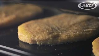 How to cook chicken schnitzel cordon bleu amp breaded aubergine with ChefTop™ [upl. by Robet]