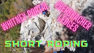 Ebersbacher ledges short roping [upl. by Eelyram]