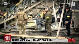 Un anno di guerra alle porte dellEuropa  Storie Italiane  24022023 [upl. by Iht]