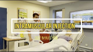 Intramuscular Injection in OSCE [upl. by Lorusso461]