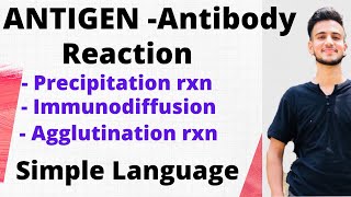 Antigen Antibody reaction in HindiAntigen Antibody reaction in microbiologyPrecipitation reaction [upl. by Godart531]