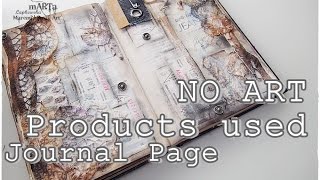 100 Recycled Junk Journal Page Tutorial on BUDGET 1 ♡ Maremis Small Art ♡ [upl. by Flemming]