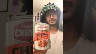 Minute Review Campbells Chunky  Chili Hot and Spicy with Beans [upl. by Anrol238]