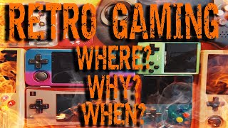 Retro Gaming  Where Why and When Retro Handheld Emulators [upl. by Ajidahk]