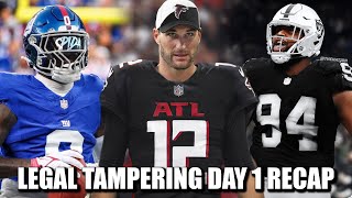 NFL Free Agency 2024 Day 1 of quotLegal Tamperingquot Recap [upl. by Bilski]