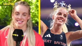 IVE NOT SLEPT YET 🤣🏆 Keely Hodgkinson EXPLAINS How She Won The 800m Final At The Paris Olympics [upl. by Lemor]