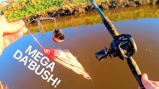 Spinnerbait Pike Fishing Savage Gear Da MEGA Bush [upl. by Aharon]