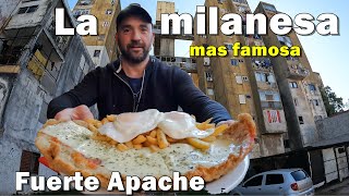 La MILANESA mas FAMOSA del FUERTE APACHE [upl. by Ayardna]