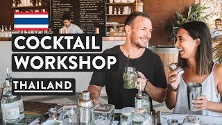 BEST PHUKET TOUR 🍸  Chalong Bay Rum Distillery Cocktails  Thailand Travel Vlog [upl. by Aidni797]