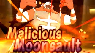 Incineroar Special Z Move Malicious Moonsault Darkest Lariat  Incinium Z [upl. by Erlin]