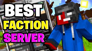 THE BEST FACTION SERVER Minecraft Bedrock Edition [upl. by Boycie19]