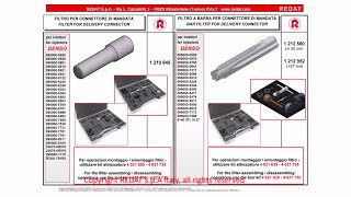 Denso common rail injectors  Filter replacement [upl. by Berns]