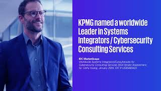 KPMG recognized as a top firm for Risk amp Cyber services [upl. by Laban597]