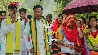 DIGESH WEDS KAKOLI  DIMASA WEDDING 2022  JRD FILMS [upl. by Einohtna]