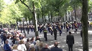 Prinsjesdag 2017 Koninklijke Militaire Kapel Johan Willem Friso [upl. by Amorette130]