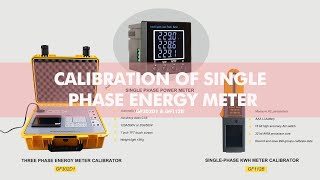 Calibration of single phase energy meter [upl. by Derte]