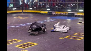 BattleBots Bite Force VS TombStone [upl. by Bender]