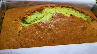 Classic Pandan Pound Cake  DAPUR2020 [upl. by Halette]