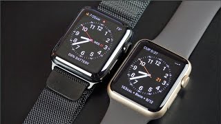 Apple Watch Series 1 vs Series 2 Unboxing amp Review [upl. by Cirri]