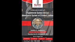 Inquisitorial System Versus Adversarial System of Criminal Justice [upl. by Heimlich]