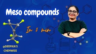 Meso compounds  stereochemistry  optically inactive compounds [upl. by Smalley]