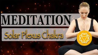 Geführte Meditation für harmonischen Schlaf Solar Plexus Chakra  Heilen  Abnehmen  Entspannen [upl. by Yerdua]