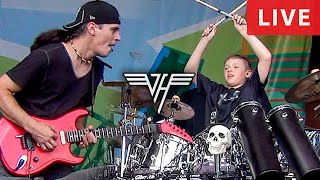 VAN HALEN LIVE A 7 Minute Drum Chronology 10 year old Drummer [upl. by Weywadt479]