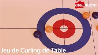 Jeu de Curling de Table  Cadeau Maestro [upl. by Shuma657]