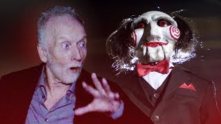 Jigsaw Braves the Saw Halloween Horror Maze [upl. by Anerys]