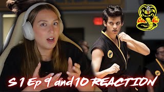 SEASON 1 FINALE SORT OF  Cobra Kai Episode 10 finale Reaction [upl. by Alegre]