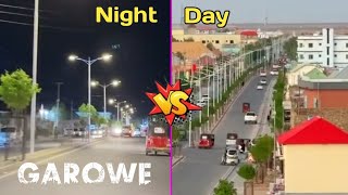 Garowe city New Road  Day amp Night view  Garowe 2024  Puntland Somalia city  vlogerrazaul0011 [upl. by Hinda]