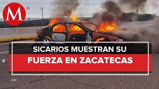 Arde Zacatecas con tiroteos y narcobloqueos mientras videos del alcalde cantando narcocorridos [upl. by Preston]