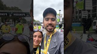 Running first half marathon together motivation halfmarathon [upl. by Flavio]