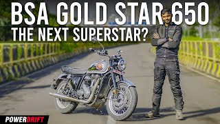 Is the BSA Gold Star 650 Worth ₹299 Lakh in 2024  PowerDrift [upl. by Sothena]