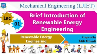 L 1 Brief Introduction of Renewable energy Engineering  Renewable Energy Engineering  Mechanical [upl. by Ahsiri6]