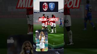 BOOM del Milan Empoli mai in partita calcio [upl. by Almond]