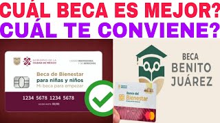 🔥CUÁL BECA ES MEJOR 🎁BECA BENITO JUÁREZ 🎉 MI BECA PARA EMPEZAR 2025 EN CUÁL ME REGISTRO [upl. by Bosch]