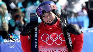 Eileen Gu dominates womens halfpipe for second gold medal  Winter Olympics 2022  NBC Sports [upl. by Carthy]