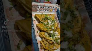 All You Can Eat de Tacos en El Salvador🇸🇻🌮 buffet allyoucaneat salvadoreños [upl. by Silas]