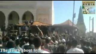 How the Demonstrations Started in the City of Jablah  as usual Sheikhs Incited the People [upl. by Anoniw]